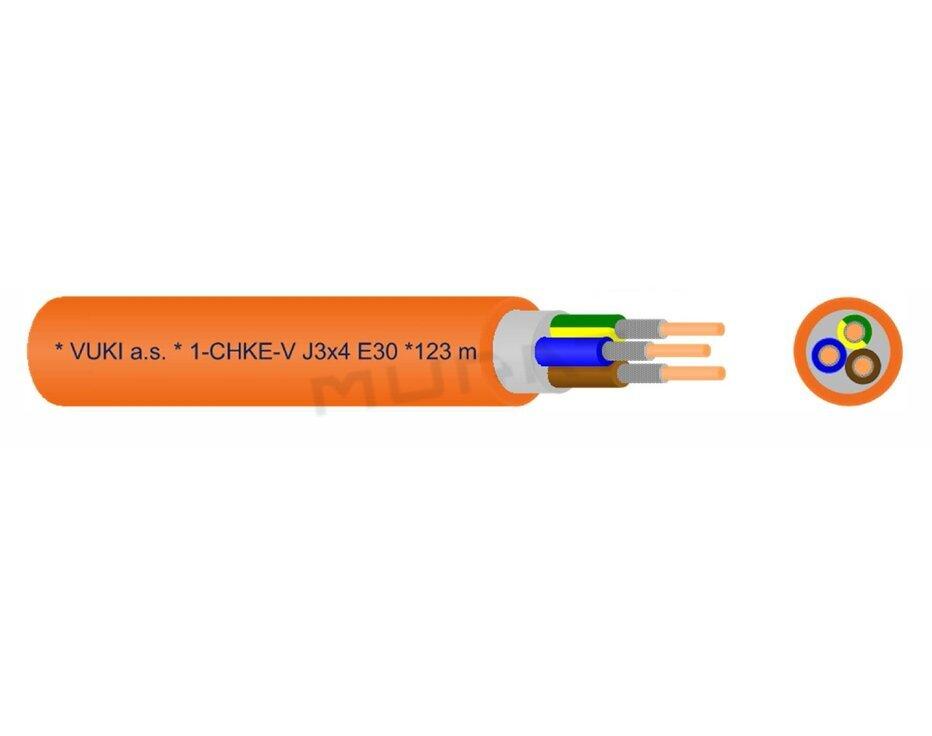 Kábel 1-CHKE-V-J 5x1,5 mm2 E30