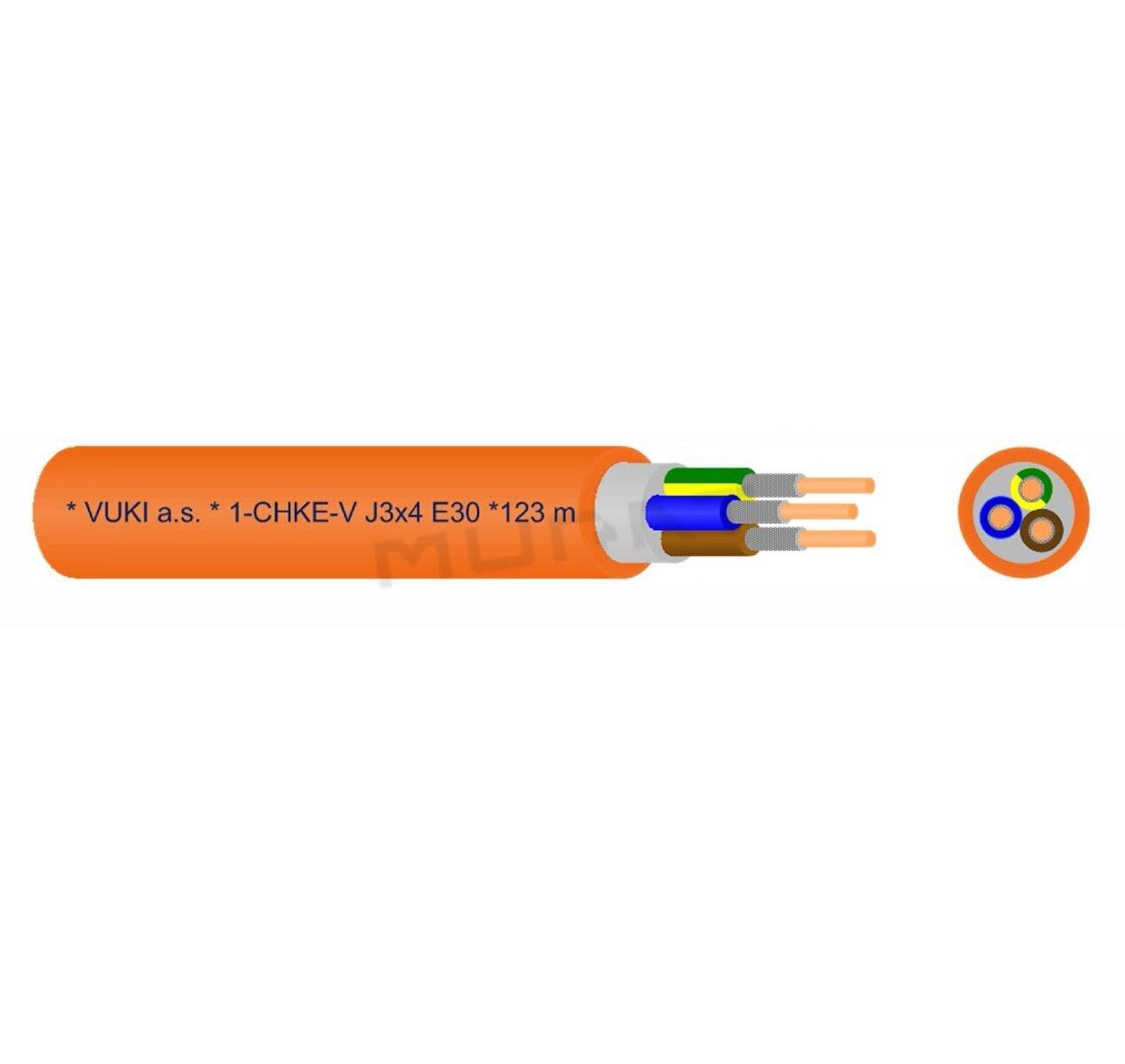 Kábel 1-CHKE-V-J 5x1,5 mm2 E30