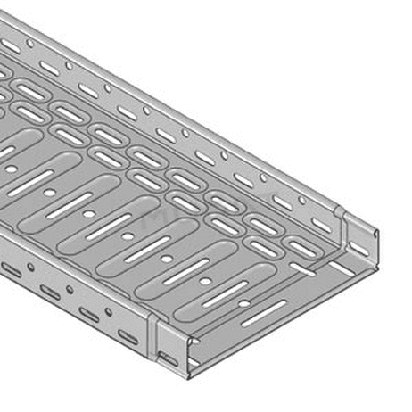 Žlab 125x 50-2m MARS NKZI 50X125X0.70 S INT.SPOJKOU