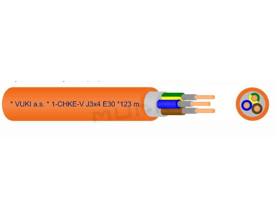 Kábel 1-CHKE-V-O 3x2,5 mm2 E30