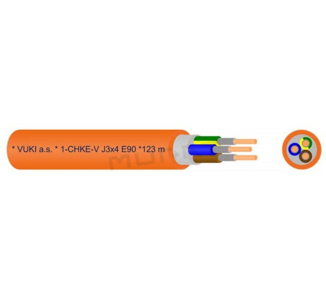 Kábel 1-CHKE-V-O 2x2,5 mm2 E90