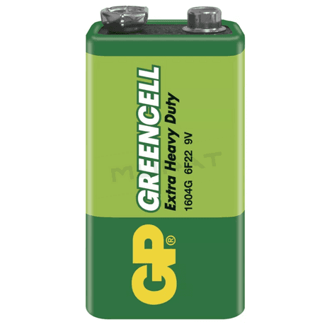 Batéria  9V zinko-chloridová Greencel 1604G GP BLISTER  B1251