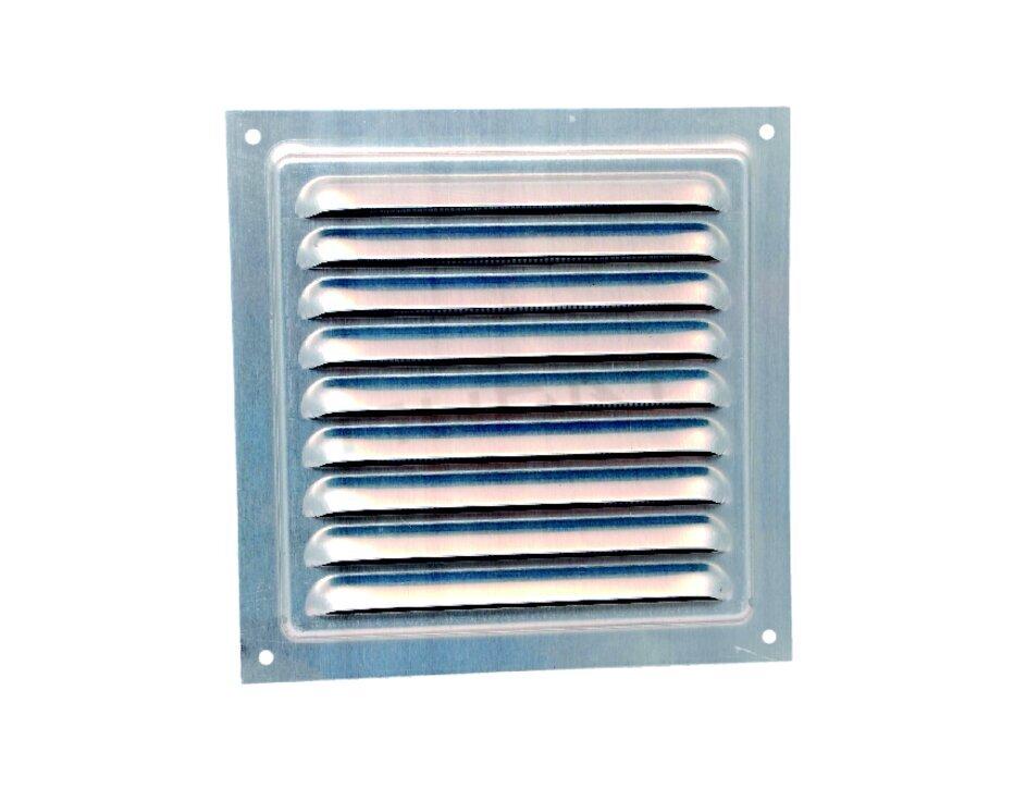 Ventilator-Vents Mriežka d=125 Al. 125x125 MVM 125s Al