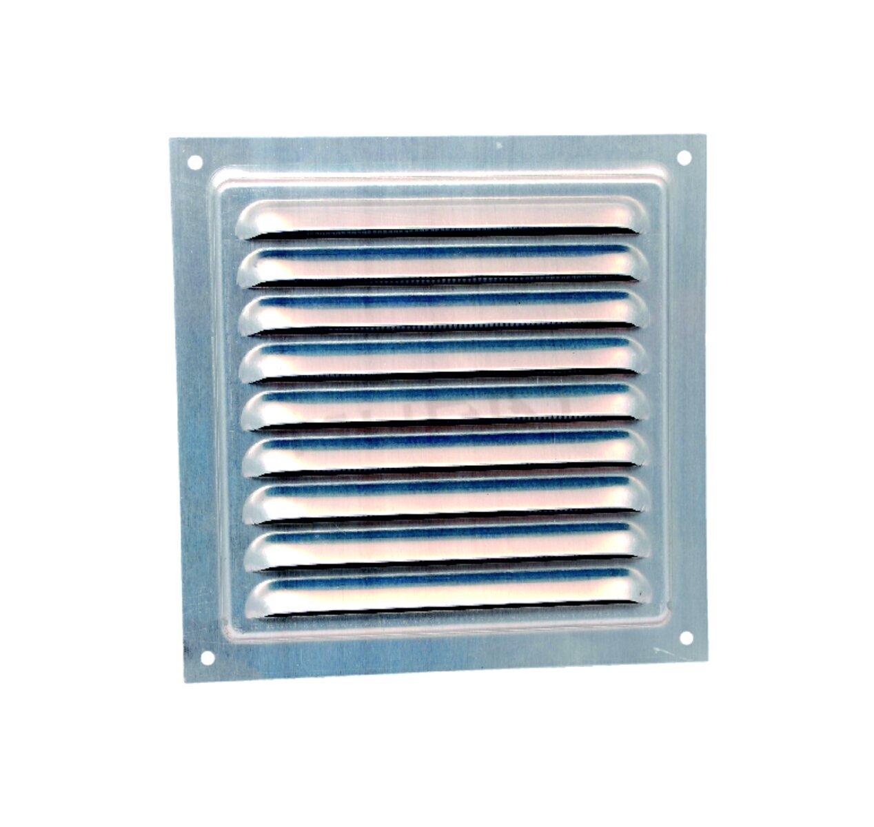 Ventilator-Vents Mriežka d=125 Al. 125x125 MVM 125s Al