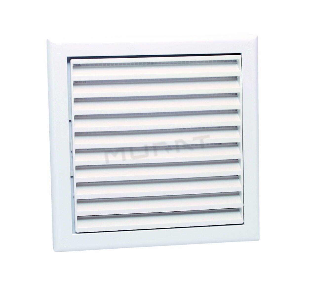 Ventilator-Vents Mriežka d=120 plast 187x187,12,5cm nadstavec MV 120Vs