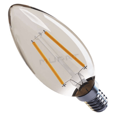 Žiarovka LED  E14 230V  2,0W VINTAGE 170lm sviečka extra teplá 2200K Z74300