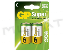 Batéria LR14 1,5V GP B1331  Super alkalická blister 2ks