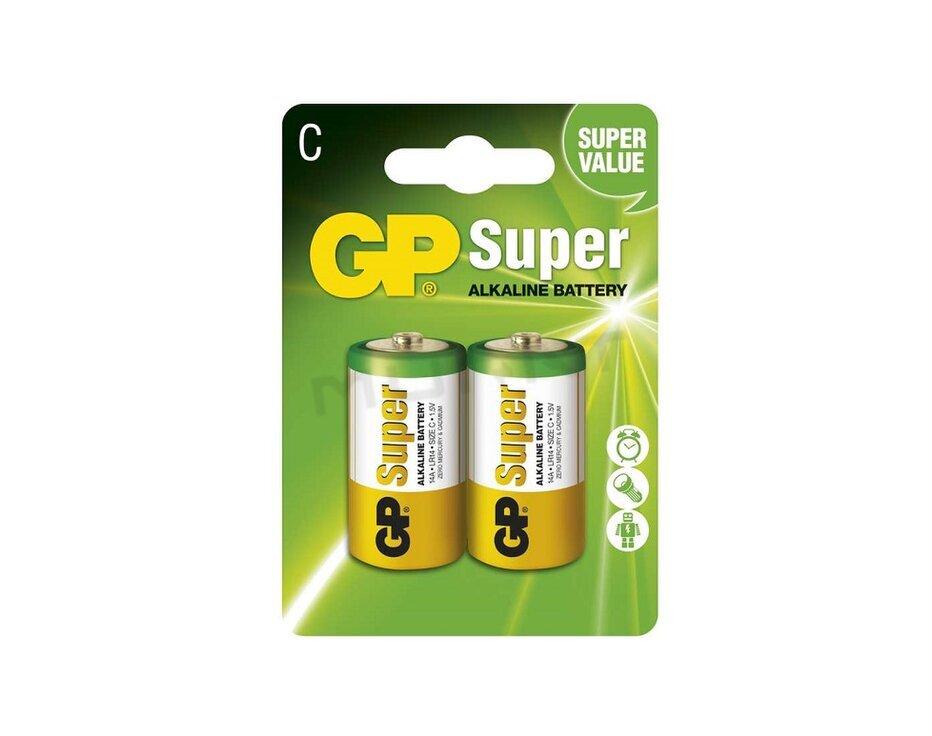 Batéria LR14 1,5V GP B1331  Super alkalická blister 2ks