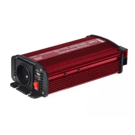 Menič napätia 12V/230V 600W Geti GPI 612 USB 04230468