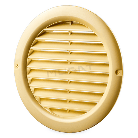 Ventilator-Vents Mriežka d=100 plast. 10cm nadstavec MV 100bVs BEIGE