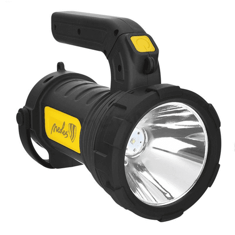 Lampa akumulátorová LED  5W CREE XPG + 5W COB FS01R +powerbank