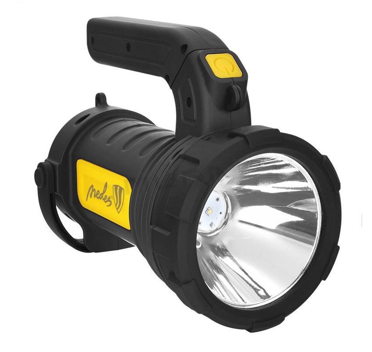 Lampa akumulátorová LED  5W CREE XPG + 5W COB FS01R +powerbank