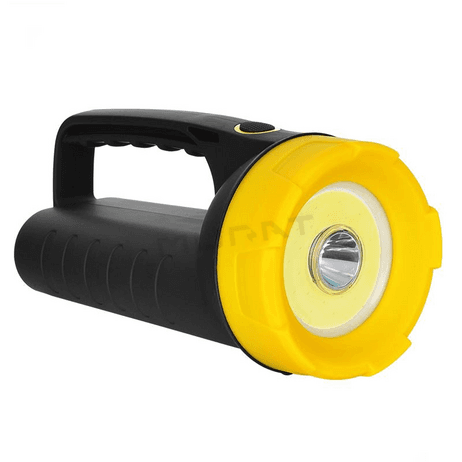 Lampa akumulátorová LED  5W OSRAM P8 + 5W COB FS02R + powerbank