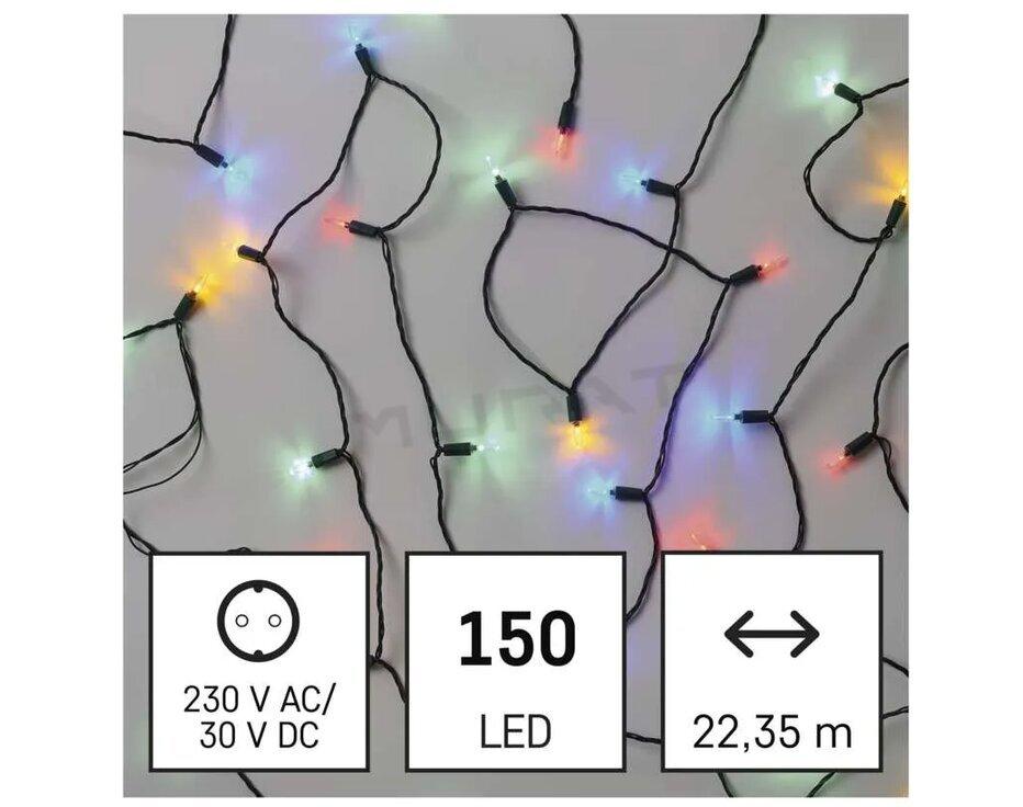 Svietidlo LED VIANOČNÉ- reťaz D4AM12  22,35m 150LED IP44 multicolor