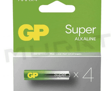 Batéria LR03 1,5V GP B01114  AAA Super alkalická blister 4ks