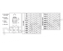 Vyvodka PG  7 805.3340 s maticou