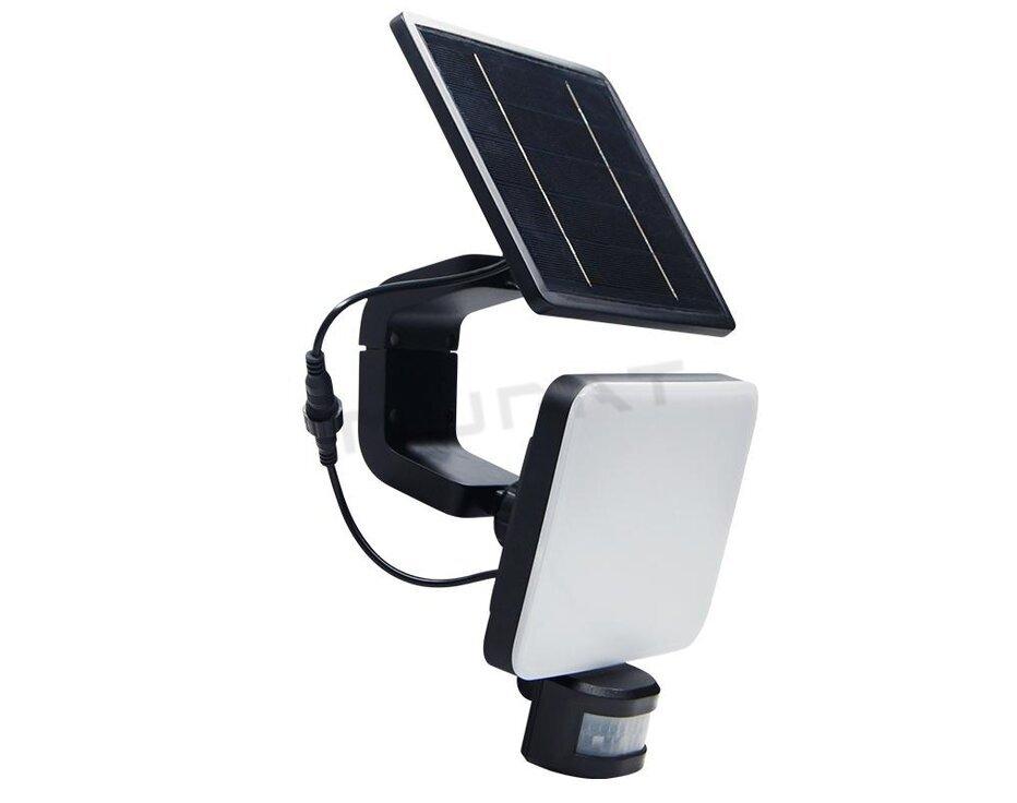 Svietidlo LED  12W IP20 3000-4100-6500k solárne so senzorom čierne LS022