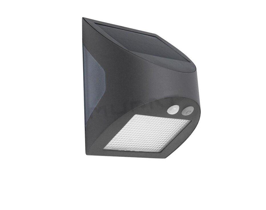 Svietidlo LED   3W IP20 3000-4000k solárne so senzorom sivé  LS225