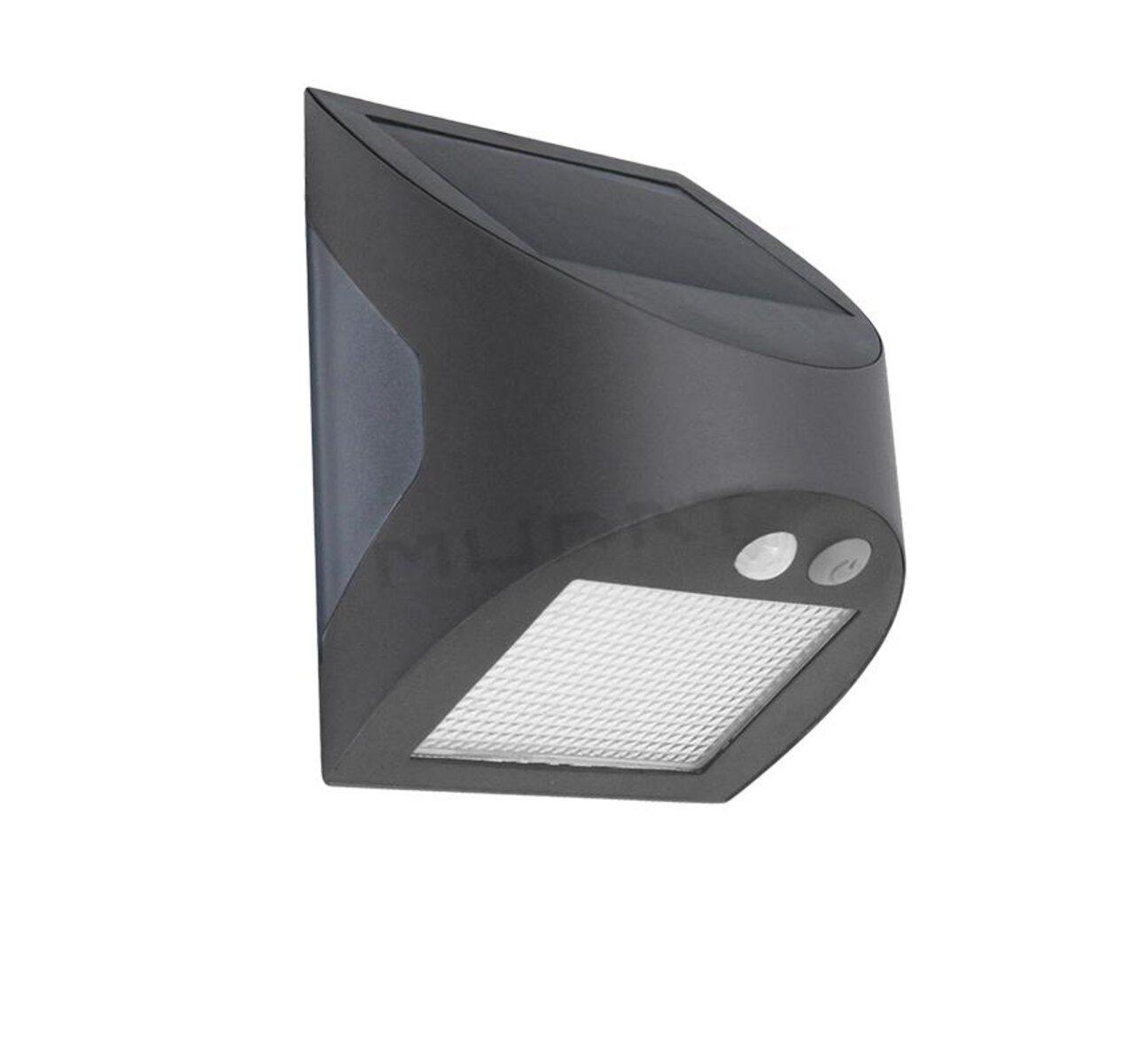 Svietidlo LED   3W IP20 3000-4000k solárne so senzorom sivé  LS225