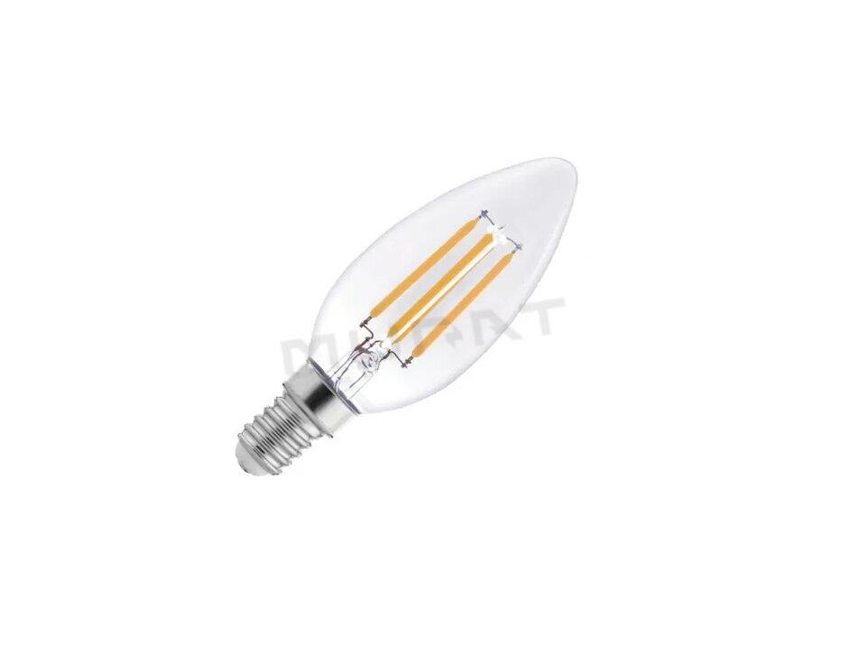 Žiarovka LED  E14 230V  4,0W/4000K Filament sviečka C35 Nedes ZLF722