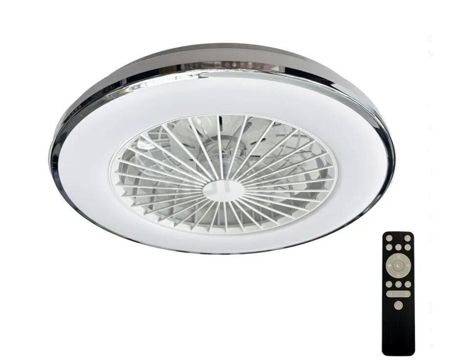 Svietidlo LED  48W/3000-6500K OPAL +diaľkový ovládač + ventilátor LCL6342