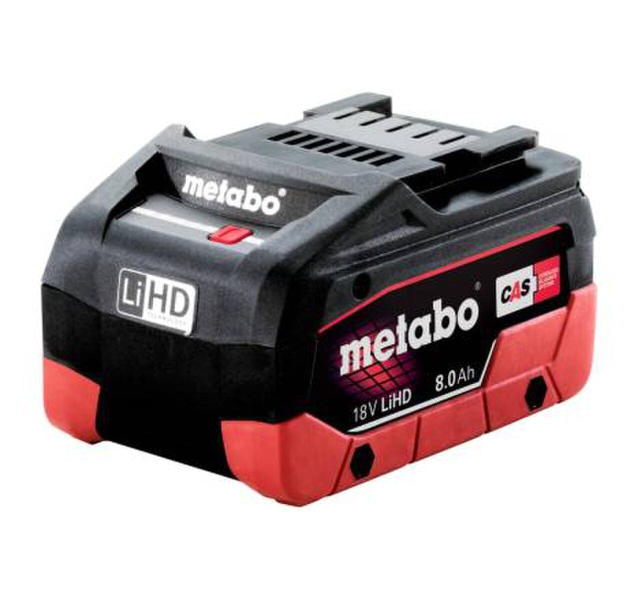 Metabo-625369000 akumulátorový zdroj 18 V – 8,0 AH